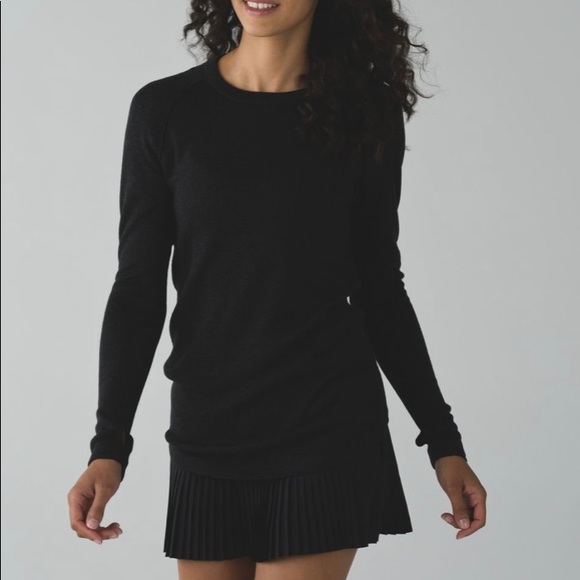 lululemon athletica Tops - LULULEMON Sunshine Coast Long Sleeve dark gray size 4